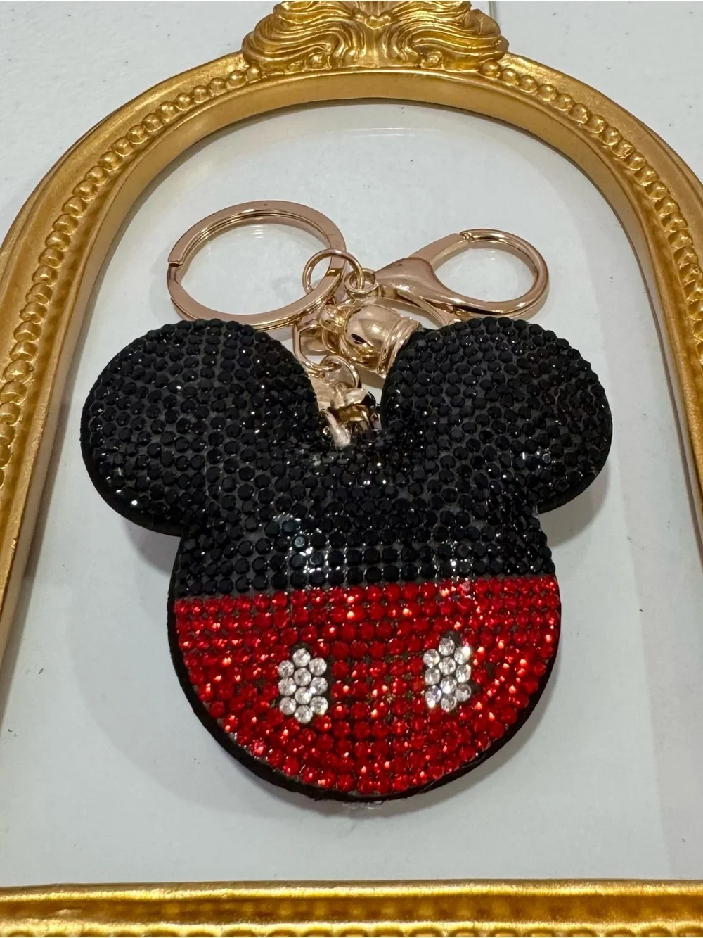 New Mickey Head Keychain/Bag Charm